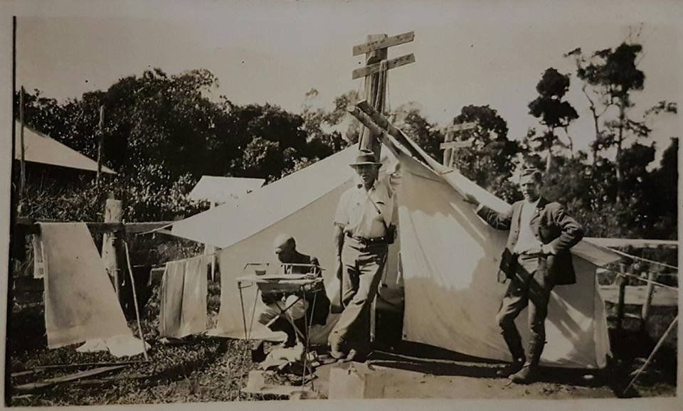 The camp in its early years